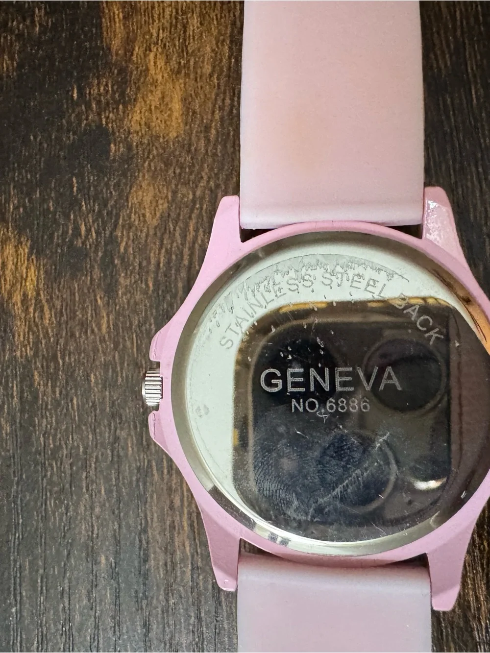 Geneva Blush Pink Crystal Accent Women's Watch
